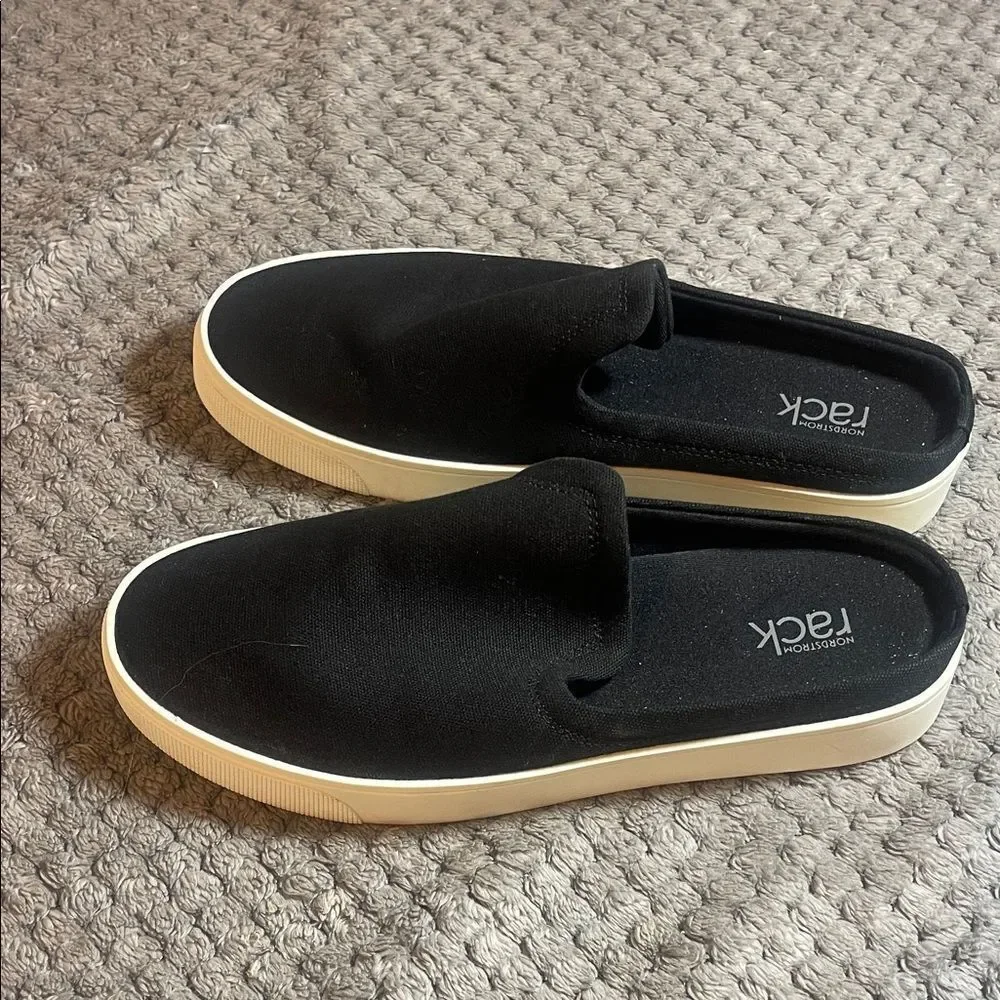 Nordstrom rack Black Slip-On Sneakers size 7M